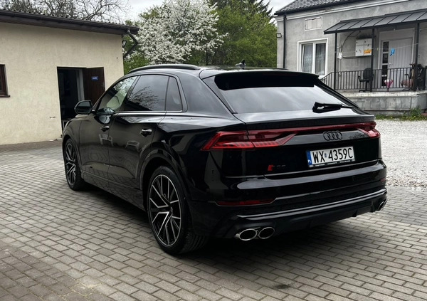 Audi SQ8 cena 370000 przebieg: 95300, rok produkcji 2019 z Baborów małe 172